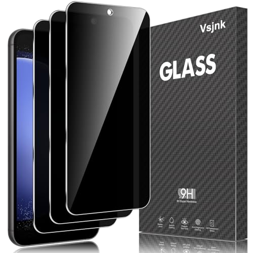 Vsjnk Anti-Spähen Sichtschutz für Samsung Galaxy S23 FE mit 3 Stück Privatsphäre Tempered Glass Folie 9H Panzer Schutz Glas HD Displayschutzfolie,kompatible mit Galaxy S23 FE Vsjnk Anti-Spähen Sichtschutz für Samsung Galaxy S23 FE mit 3 Stück Privatsphäre Tempered Glass Folie 9H Panzer Schutz Glas HD Displayschutzfolie,kompatible mit Galaxy S23 FE von Vsjnk