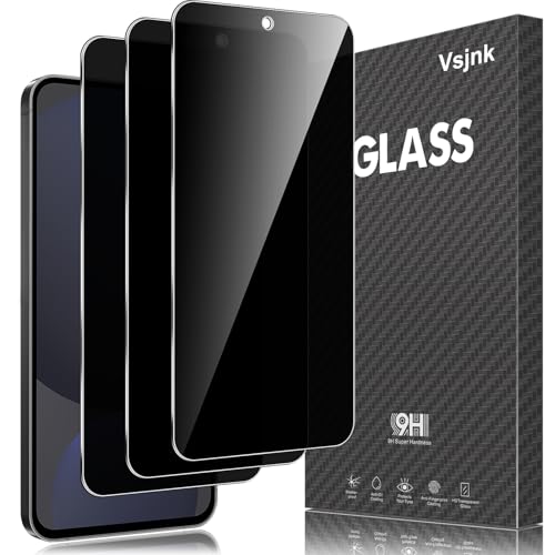 Vsjnk Anti-Spähen Sichtschutz für Samsung Galaxy S24 FE mit 3 Stück Privatsphäre Tempered Glass Folie 9H Panzer Schutz Glas HD Displayschutzfolie,kompatible mit Galaxy S24 FE Vsjnk Anti-Spähen Sichtschutz für Samsung Galaxy S24 FE mit 3 Stück Privatsphäre Tempered Glass Folie 9H Panzer Schutz Glas HD Displayschutzfolie,kompatible mit Galaxy S24 FE von Vsjnk
