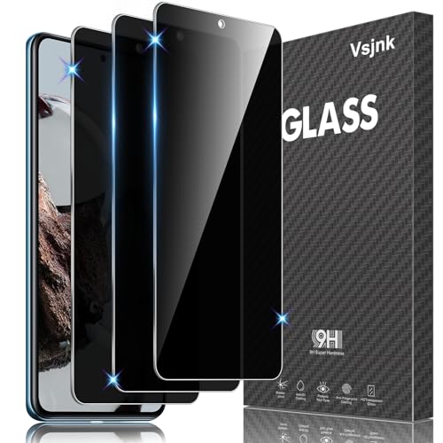 Vsjnk Anti-Spähen Sichtschutz für Xiaomi 12T/12T Pro mit 3 Stück Privatsphäre Tempered Glass Folie 9H Panzer Schutz Glas HD Displayschutzfolie,kompatible mit Xiaomi 12T Vsjnk Anti-Spähen Sichtschutz für Xiaomi 12T/12T Pro mit 3 Stück Privatsphäre Tempered Glass Folie 9H Panzer Schutz Glas HD Displayschutzfolie,kompatible mit Xiaomi 12T von Vsjnk