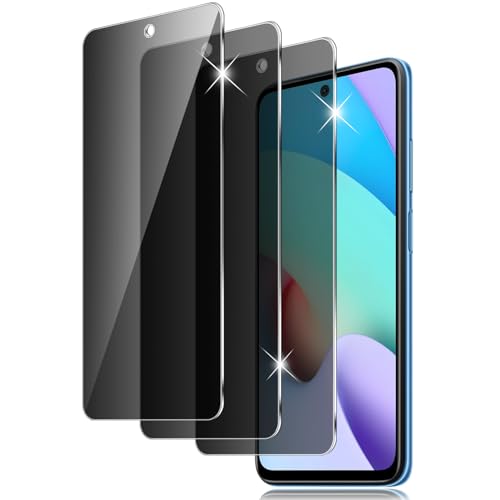 Vsjnk Anti-Spähen Sichtschutz für Xiaomi Redmi 10 4G/Redmi 10 2022/Redmi 10 Prime mit 3 Stück Privatsphäre Tempered Glass Folie 9H Panzer Schutz Glas HD Displayschutzfolie,kompatible mit Redmi 10 Vsjnk Anti-Spähen Sichtschutz für Xiaomi Redmi 10 4G/Redmi 10 2022/Redmi 10 Prime mit 3 Stück Privatsphäre Tempered Glass Folie 9H Panzer Schutz Glas HD Displayschutzfolie,kompatible mit Redmi 10 von Vsjnk