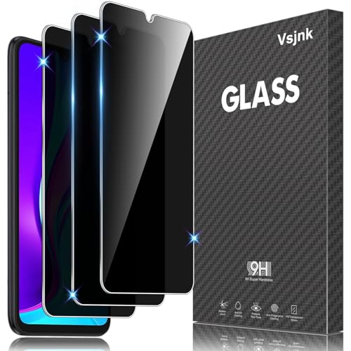 Vsjnk Anti-Spähen Sichtschutz für Xiaomi Redmi 9A/Redmi 9C/Redmi 10A mit 3 Stück Privatsphäre Tempered Glass Folie 9H Panzer Schutz Glas HD Displayschutzfolie,kompatible mit Redmi 9A Vsjnk Anti-Spähen Sichtschutz für Xiaomi Redmi 9A/Redmi 9C/Redmi 10A mit 3 Stück Privatsphäre Tempered Glass Folie 9H Panzer Schutz Glas HD Displayschutzfolie,kompatible mit Redmi 9A von Vsjnk