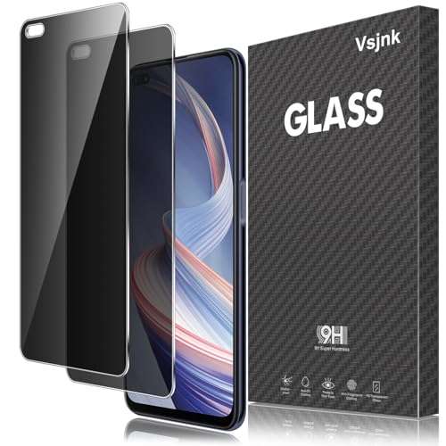 Vsjnk Anti-Spähen Sichtschutz fur Oppo Reno4 Z 5G / Oppo Reno 4Z 5G mit 2 Stück Privatsphäre Tempered Glass Folie 9H Panzer Schutz Glas HD Displayschutzfolie,kompatible mit Oppo Reno 4Z Vsjnk Anti-Spähen Sichtschutz fur Oppo Reno4 Z 5G / Oppo Reno 4Z 5G mit 2 Stück Privatsphäre Tempered Glass Folie 9H Panzer Schutz Glas HD Displayschutzfolie,kompatible mit Oppo Reno 4Z von Vsjnk