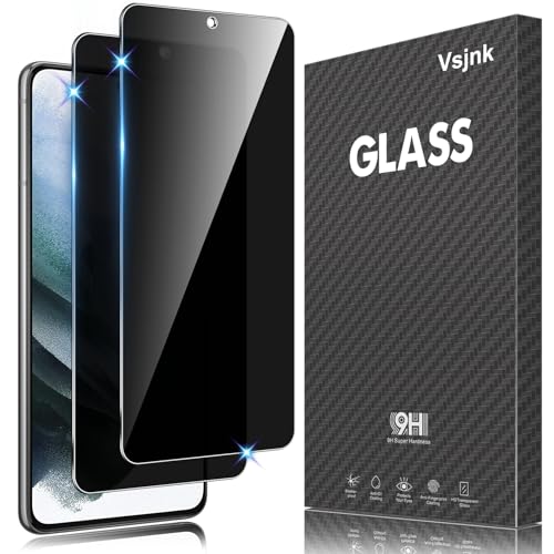 Vsjnk Anti-Spähen Sichtschutz fur Samsung Galaxy S21 Plus mit 2 Stück Privatsphäre Tempered Glass Folie 9H Panzer Schutz Glas HD Displayschutzfolie,kompatible mit Galaxy S21+ Vsjnk Anti-Spähen Sichtschutz fur Samsung Galaxy S21 Plus mit 2 Stück Privatsphäre Tempered Glass Folie 9H Panzer Schutz Glas HD Displayschutzfolie,kompatible mit Galaxy S21+ von Vsjnk