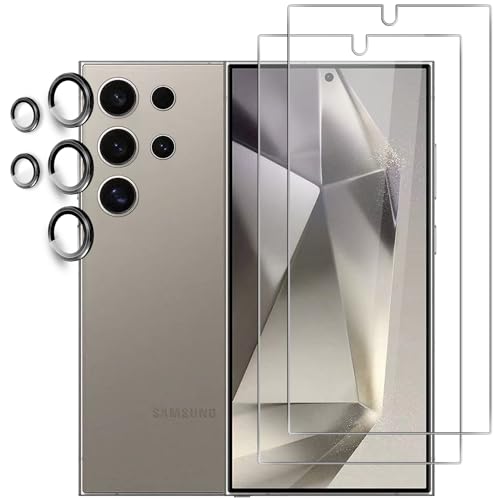 Vsjnk Panzer Schutz Glas für Samsung Galaxy S24 Ultra mit 2 Stück Schutzfolie 1 X Kamera Panzerfolie,9H Härte Hartglas,HD Displayschutzfolie,kompatible mit Samsung S24 Ultra 5G Vsjnk Panzer Schutz Glas für Samsung Galaxy S24 Ultra mit 2 Stück Schutzfolie 1 X Kamera Panzerfolie,9H Härte Hartglas,HD Displayschutzfolie,kompatible mit Samsung S24 Ultra 5G von Vsjnk
