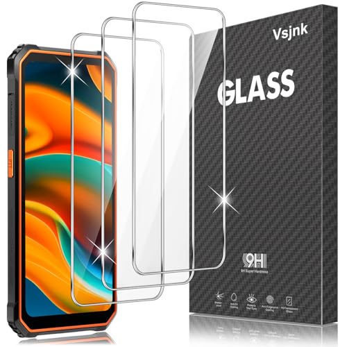 Vsjnk Screen Protector für Blackview BV4800 / BV4800 Pro mit 3 Stück Tempered Glass,9H Anti-Kratzen Anti-Bläschen,HD Displayschutzfolie,kompatible mit BV4800 Vsjnk Screen Protector für Blackview BV4800 / BV4800 Pro mit 3 Stück Tempered Glass,9H Anti-Kratzen Anti-Bläschen,HD Displayschutzfolie,kompatible mit BV4800 von Vsjnk