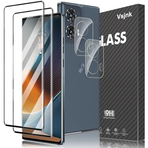 Vsjnk Screen Protector für Motorola Edge 50 Fusion mit 2 Stück Panzer Schutz Glas 2X Kamera Panzerfolie,9H Härte Hartglas,HD Displayschutzfolie,kompatible mit Moto Edge 50 Fusion Vsjnk Screen Protector für Motorola Edge 50 Fusion mit 2 Stück Panzer Schutz Glas 2X Kamera Panzerfolie,9H Härte Hartglas,HD Displayschutzfolie,kompatible mit Moto Edge 50 Fusion von Vsjnk