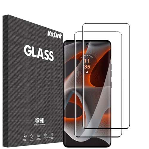 Vsjnk Screen Protector für Motorola Edge 50 Pro / 50 Ultra mit 2 Stück Tempered Glass,9H Anti-Kratzen Anti-Bläschen,HD Displayschutzfolie,kompatible mit Moto Edge 50 Pro Vsjnk Screen Protector für Motorola Edge 50 Pro / 50 Ultra mit 2 Stück Tempered Glass,9H Anti-Kratzen Anti-Bläschen,HD Displayschutzfolie,kompatible mit Moto Edge 50 Pro von Vsjnk