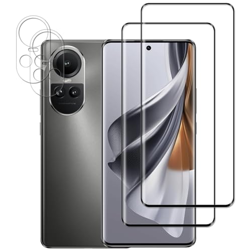 Vsjnk Screen Protector für Oppo Reno10 mit 2 Stück Panzer Schutz Glas 2X Kamera Panzerfolie,9H Härte Hartglas,HD Displayschutzfolie,kompatible mit Oppo Reno10 Vsjnk Screen Protector für Oppo Reno10 mit 2 Stück Panzer Schutz Glas 2X Kamera Panzerfolie,9H Härte Hartglas,HD Displayschutzfolie,kompatible mit Oppo Reno10 von Vsjnk