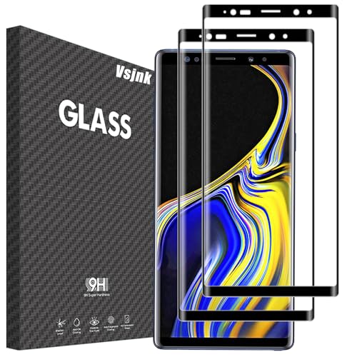 Vsjnk Screen Protector für Samsung Galaxy Note 9 mit 2 Stück Panzer Schutz Glas 9H Härte Tempered Glass,Anti-Kratzen,Anti-Bläschen,HD Displayschutzfolie,kompatible mit Galaxy Note 9 Vsjnk Screen Protector für Samsung Galaxy Note 9 mit 2 Stück Panzer Schutz Glas 9H Härte Tempered Glass,Anti-Kratzen,Anti-Bläschen,HD Displayschutzfolie,kompatible mit Galaxy Note 9 von Vsjnk