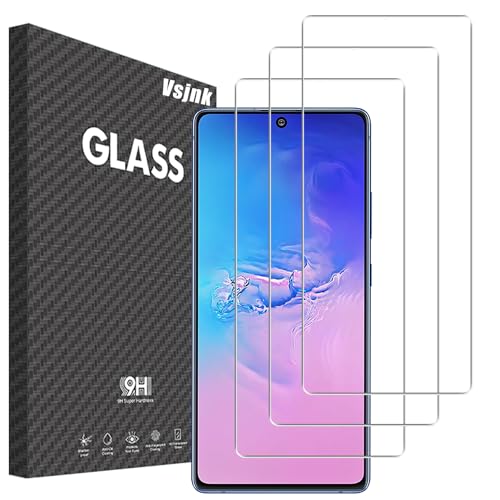 Vsjnk Screen Protector für Samsung Galaxy S10 Lite/Galaxy Note 10 Lite mit 3 Stück Panzer Schutz Glas 9H Härte Tempered Glass,HD Displayschutzfolie,kompatible mit Galaxy S10 Lite/Note 10 Lite Vsjnk Screen Protector für Samsung Galaxy S10 Lite/Galaxy Note 10 Lite mit 3 Stück Panzer Schutz Glas 9H Härte Tempered Glass,HD Displayschutzfolie,kompatible mit Galaxy S10 Lite/Note 10 Lite von Vsjnk