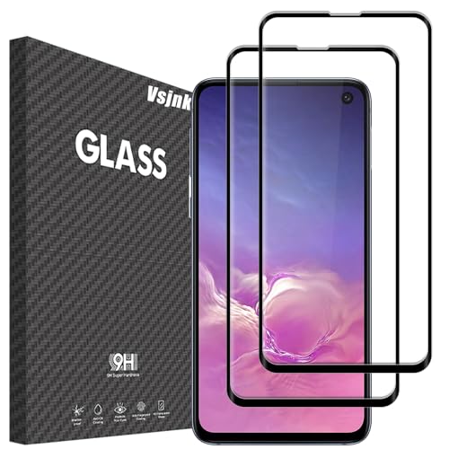 Vsjnk Screen Protector für Samsung Galaxy S10e mit 2 Stück Panzer Schutz Glas 3D Gebogen 9H Härte Tempered Glass,Anti-Kratzen,Anti-Bläschen,HD Displayschutzfolie,kompatible mit Galaxy S10e Vsjnk Screen Protector für Samsung Galaxy S10e mit 2 Stück Panzer Schutz Glas 3D Gebogen 9H Härte Tempered Glass,Anti-Kratzen,Anti-Bläschen,HD Displayschutzfolie,kompatible mit Galaxy S10e von Vsjnk