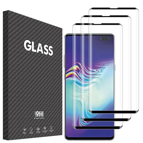 Vsjnk Screen Protector für Samsung galaxy S10 5G mit 3 Stück Panzer Schutz Glas 9H Härte Tempered Glass,Anti-Kratzen,Anti-Bläschen,HD Displayschutzfolie,kompatible mit Samsung S10 5G Vsjnk Screen Protector für Samsung galaxy S10 5G mit 3 Stück Panzer Schutz Glas 9H Härte Tempered Glass,Anti-Kratzen,Anti-Bläschen,HD Displayschutzfolie,kompatible mit Samsung S10 5G von Vsjnk