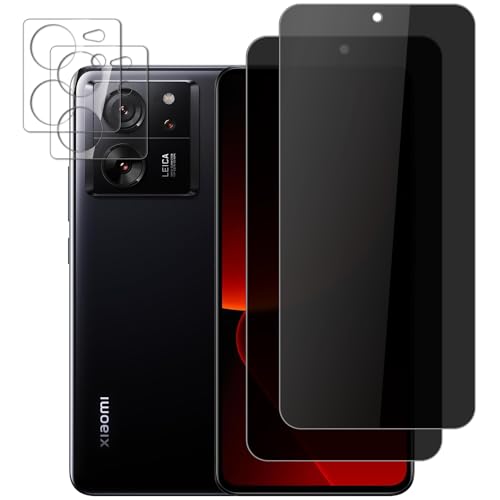 Vsjnk Screen Protector für Xiaomi Mi 13T Pro mit 2 Stück Panzer Schutz Glas 2 X Kamera Panzerfolie 9H Härte Tempered Glass,HD Displayschutzfolie,kompatible mit Xiaomi Mi 13T Pro/Xiaomi Mi 13T Vsjnk Screen Protector für Xiaomi Mi 13T Pro mit 2 Stück Panzer Schutz Glas 2 X Kamera Panzerfolie 9H Härte Tempered Glass,HD Displayschutzfolie,kompatible mit Xiaomi Mi 13T Pro/Xiaomi Mi 13T von Vsjnk