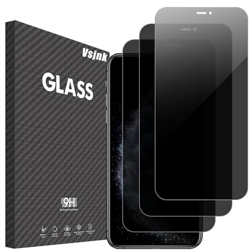 Vsjnk Sichtschutz fur iPhone 11 pro/iPhone X/iPhone XS mit 3 Stück Anti-Spähen Privatsphäre Panzer Schutz Glas Folie 9H Härte Tempered Glass HD Displayschutzfolie,kompatible mit iPhone 11 pro Vsjnk Sichtschutz fur iPhone 11 pro/iPhone X/iPhone XS mit 3 Stück Anti-Spähen Privatsphäre Panzer Schutz Glas Folie 9H Härte Tempered Glass HD Displayschutzfolie,kompatible mit iPhone 11 pro von Vsjnk