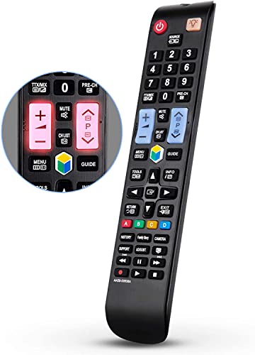 Vsnetwork Ersatz-Fernbedienung für Samsung AA59-00638A, kompatibel mit Samsung TV Serie 6/7/8/9 LCD LED Smart TV 4K UHD Plug & Play, Keine Programmierung Vsnetwork Ersatz-Fernbedienung für Samsung AA59-00638A, kompatibel mit Samsung TV Serie 6/7/8/9 LCD LED Smart TV 4K UHD Plug & Play, Keine Programmierung von Vsnetwork