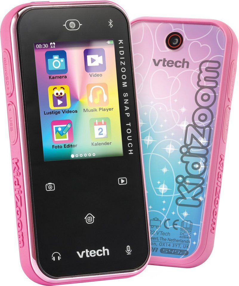 Vtech® KidiZoom Snap Touch pink Kinderkamera (im coolen Smartphone-Format) von Vtech®
