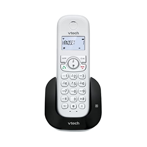 VTech CS1550 DECT Schnurloses Telefon mit Anrufbeantworter, innovativer Ladestation, ECO Modus, Anrufererkennung/Anklopffunktion, Freisprecheinrichtung, hintergrundbeleuchtetem Display und Tastatur VTech CS1550 DECT Schnurloses Telefon mit Anrufbeantworter, innovativer Ladestation, ECO Modus, Anrufererkennung/Anklopffunktion, Freisprecheinrichtung, hintergrundbeleuchtetem Display und Tastatur von Vtech