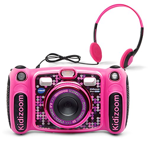 VTech Kidizoom Duo 5.0 Deluxe Digitale Selfie-Kamera mit MP3-Player und Kopfhörer, Rosa VTech Kidizoom Duo 5.0 Deluxe Digitale Selfie-Kamera mit MP3-Player und Kopfhörer, Rosa von Vtech