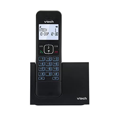 VTech LS1000 DECT Schnurlostelefon Telefon Schnurlos mit innovativer Ladestation, Anrufererkennung/Anklopffunktion, Freisprechfunktion, Display und Tastatur mit Hintergrundbeleuchtetes, ECO-Modus von Vtech