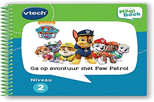 VTech MagiBook Paw Patrol – Lernspiele (mehrfarbig, Junge/Mädchen, 3 Jahre), 6 Jahre (Niederländisch), Papier von Vtech