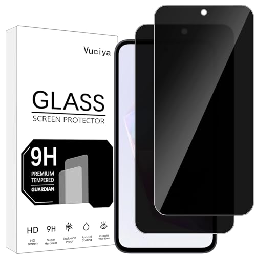 Vuciya [Pack of 2 Privacy Full Screen Protector kompatibel mit Samsung Galaxy A35 Tempered Glass,9H Härte Schutzfolie,Anti-Kratzen,Anti-Bläschen,Anti-Spy Armoured Protection for Galaxy A35 Vuciya [Pack of 2 Privacy Full Screen Protector kompatibel mit Samsung Galaxy A35 Tempered Glass,9H Härte Schutzfolie,Anti-Kratzen,Anti-Bläschen,Anti-Spy Armoured Protection for Galaxy A35 von Vuciya