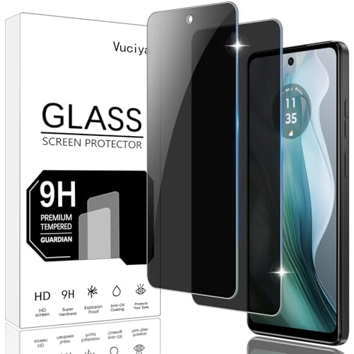 Vuciya Pack of 2 Privacy Full Sichtschutz for Motorola Moto E14 / G04 / G04s Screen Protector,Anti-Kratzen,Anti-Bläschen,9H Schutzfolie Panzer schutz,Anti-Spy Protection Tempered Glass for Moto E14 Vuciya Pack of 2 Privacy Full Sichtschutz for Motorola Moto E14 / G04 / G04s Screen Protector,Anti-Kratzen,Anti-Bläschen,9H Schutzfolie Panzer schutz,Anti-Spy Protection Tempered Glass for Moto E14 von Vuciya