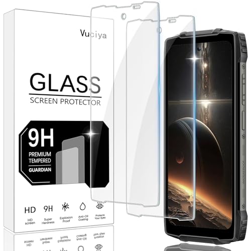 Vuciya Pack of 2 Screen Protector kompatibel mit Blackview BV8200 panzerglas,9H Härte Schutzfolie,Anti-Kratzen,Anti-Bläschen,HD Clear Film,for BV8200 Vuciya Pack of 2 Screen Protector kompatibel mit Blackview BV8200 panzerglas,9H Härte Schutzfolie,Anti-Kratzen,Anti-Bläschen,HD Clear Film,for BV8200 von Vuciya