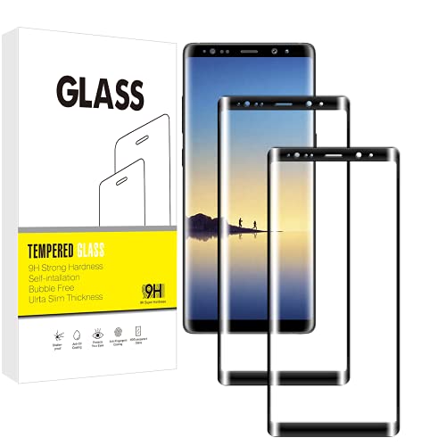 Vuciya [Pack of 2 Screen Protector kompatibel mit Samsung Galaxy Note 8 panzerglas,9H Härte Panzerglasfolie,Anti-Kratzen, Anti-Bläschen,HD Tempered Glass, for Galaxy Note 8 von Vuciya