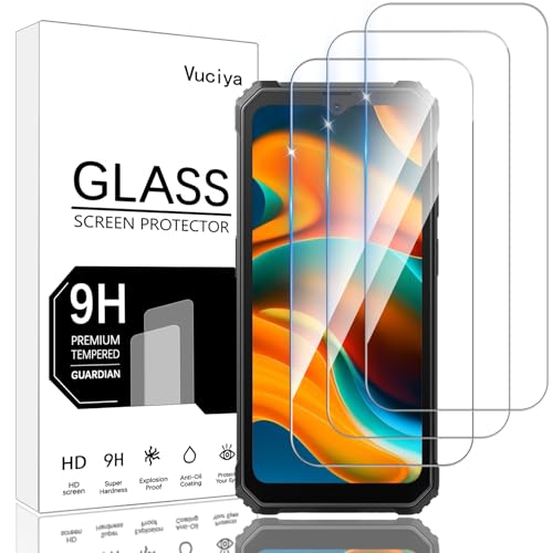 Vuciya Pack of 3 Screen Protector for Blackview BV4800 / BV4800 Pro / BV4800 SE panzerglas,Schutzfolie,HD Clear Film,Anti-Kratzen,9H Härte Anti-Bläschen,kompatibel mit BV4800 von Vuciya