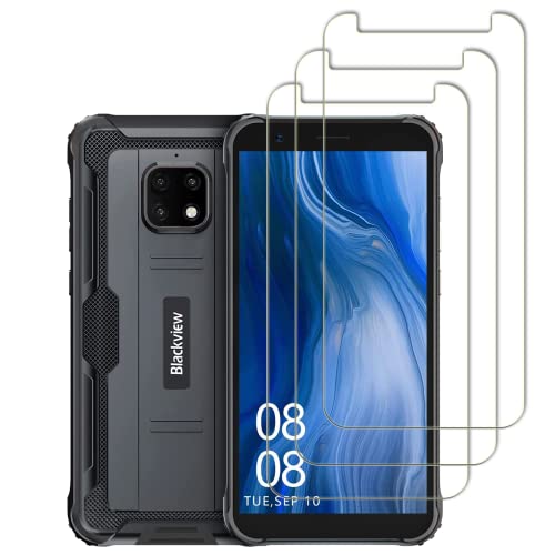 Vuciya [Pack of 3] Screen Protector for Blackview BV4900/BV4900 Pro/BV4900S Panzerglas 9H Härte Temperglasfolie Anti-Kratzen Anti-Bläschen HD Screen Protector Kompatibel mit Blackview BV4900 von Vuciya