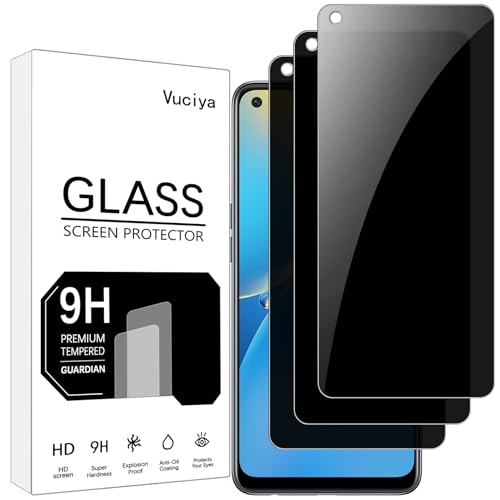 Vuciya Pack of 3 Privacy Full Screen Protector for Oppo A74 4G / Oppo A94 5G Tempered Glass,9H Schutzfolie,Anti-Spy Armoured Protection for Oppo A74 4G Vuciya Pack of 3 Privacy Full Screen Protector for Oppo A74 4G / Oppo A94 5G Tempered Glass,9H Schutzfolie,Anti-Spy Armoured Protection for Oppo A74 4G von Vuciya