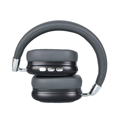 Vuggdt Kopfhörer mit Geräuschunterdrückung: Komfortables Stereo-Sound, kabelloses Headset, lange Akkulaufzeit, Headset für Zuhause, Reisen, Geschäftsreisen, Camping, Urlaub von Vuggdt