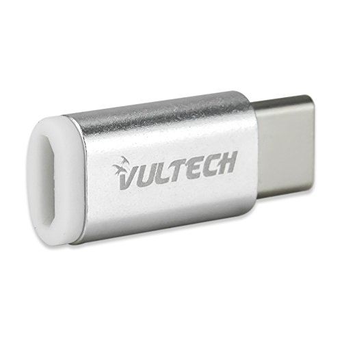 Vultech adp-01 Adapter, Micro USB 2.0 to Type C, Aluminium von Vultech