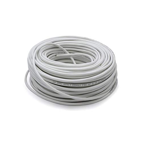 VulTech SC13502-50 LAN-Strang Kategorie 6 UTP 50 Meter 23AWG Ethernet-Netzwerk-Spule 50 m Cat6, 100 Ohm von Vultech