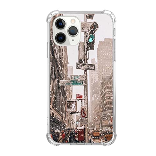 Vusbvelnot Winter Schneestraße Hülle Kompatibel mit iPhone 11 Pro, Winter Ästhetische Hülle für iPhone 11 Pro für Teenager Männer und Frauen, Coole TPU Bumper Handyhülle Cover Vusbvelnot Winter Schneestraße Hülle Kompatibel mit iPhone 11 Pro, Winter Ästhetische Hülle für iPhone 11 Pro für Teenager Männer und Frauen, Coole TPU Bumper Handyhülle Cover von Vusbvelnot