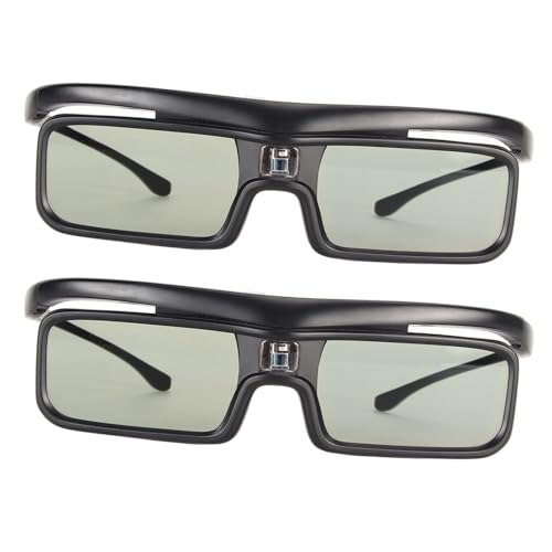 2pcs 3D-Gläser, Wiederaufladbare Aktive Verschluss 3D-Brille, DLP-Link 3D-Brille für LTV-2500 3000 Pro 3500 Pro 3D-Projektoren Geeignet 2pcs 3D-Gläser, Wiederaufladbare Aktive Verschluss 3D-Brille, DLP-Link 3D-Brille für LTV-2500 3000 Pro 3500 Pro 3D-Projektoren Geeignet von Vvikizy