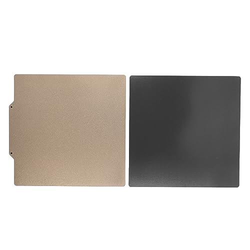 Doppelseitiges Pei + Peo-Blatt, Flexible Magnetbauplatte, 350x 350 Mm Peo-Strassstein-Muster Pei Textur Bimagnetische Federstahl-Stahlbuildplatte für Vo ron von Vvikizy