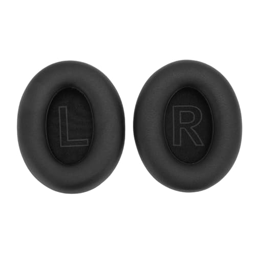 Ersatz-Ohrpolster für Kopfhörer aus Proteinleder, für Anker Sound Core Life Q20 Q20 BT (-2610240009311) von Vvikizy