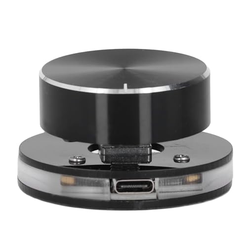 Vvikizy USB -Lautstärkeregler, Computer -Sound -Controller mit RGB -Licht, Multimedia -Controller -Schaltfläche, für Android -System, PC Multimedia, Typ C External Media Adjustment Vvikizy USB -Lautstärkeregler, Computer -Sound -Controller mit RGB -Licht, Multimedia -Controller -Schaltfläche, für Android -System, PC Multimedia, Typ C External Media Adjustment von Vvikizy