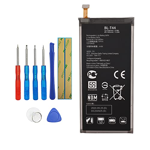 Battery BL-T44 for LG Stylo 5 LM-Q720PS Q60 LM-X525HA + Tools von Vvsialeek