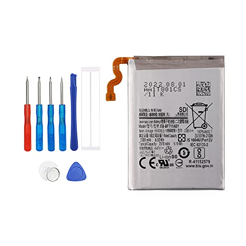 [NEU] Vvsialeek EB-BF711ABY Ersatz Akku für Samsung Galaxy Z Flip 3 5G (F711B) mit kostenlosem Toolkit(2300 mAh). von Vvsialeek