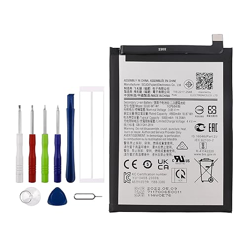[NEU] Vvsialeek Original Scud-WT-W1 Ersatz Akku für Samsung Galaxy A22 5G A226B mit kostenlosem Toolkit. von Vvsialeek