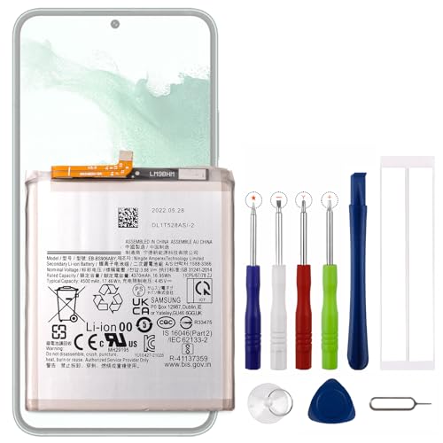 Neu Vvsialeek EB-BS906ABY Ersatz Akku Kompatibel Für Galaxy S22+ 5G S22 Plus 5G SM-S906 mit kostenlosem Toolkit von Vvsialeek