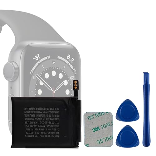 Neu Vvsialeek Hohe Qualität A2327 Akku Kompatibel Für Apple Watch iWatch Series 6 44mm Model A2292 A2294 A2376 Neu Vvsialeek Hohe Qualität A2327 Akku Kompatibel Für Apple Watch iWatch Series 6 44mm Model A2292 A2294 A2376 von Vvsialeek