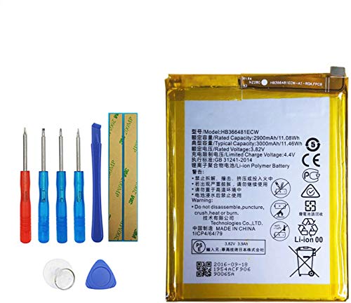 Vvsialeek HB366481ECW Ersatz Akku Kompatibel Für Huawei P9/P9 Lite Honor 8/Honor 8 Youth Edition Venus NEM-UL10 EVA-DL00 p20 lite p9 lite Honor 9 lite with Toolkit Vvsialeek HB366481ECW Ersatz Akku Kompatibel Für Huawei P9/P9 Lite Honor 8/Honor 8 Youth Edition Venus NEM-UL10 EVA-DL00 p20 lite p9 lite Honor 9 lite with Toolkit von Vvsialeek