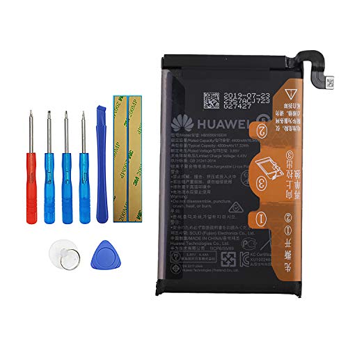 Vvsialeek HB555591EEW Ersatz Akku Kompatibel Für Huawei Mate 30 Pro with Free Toolkit von Vvsialeek