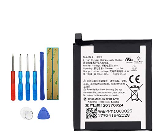 Vvsialeek HE323 Ersatz Akku Kompatibel Für Essential Phone PH-1 A11 with Toolkit Vvsialeek HE323 Ersatz Akku Kompatibel Für Essential Phone PH-1 A11 with Toolkit von Vvsialeek