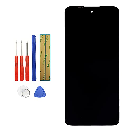 Vvsialeek LCD Display Kompatibel Für Moto G 5G One 5G Ace XT2113 XT2113-3 XT2113-5 Schwarz LCD Touch Screen with Toolkit von Vvsialeek