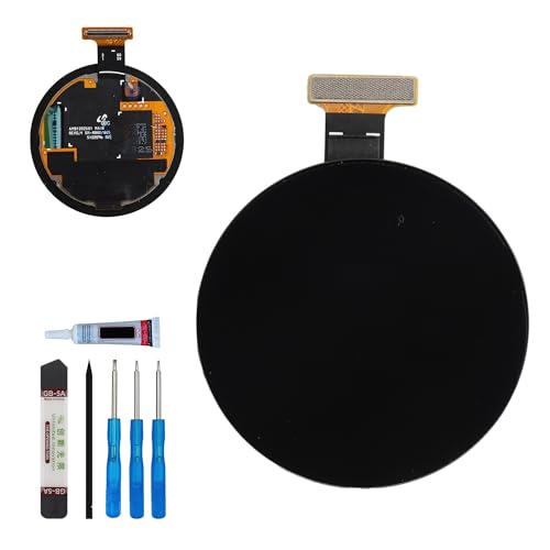 Vvsialeek LCD-Touchscreen-Digitizer für Galaxy-Watch 4 SM-R860, 40 mm, mit technischem Reparaturwerkzeug-Set, Fingerabdruck-Funktion Vvsialeek LCD-Touchscreen-Digitizer für Galaxy-Watch 4 SM-R860, 40 mm, mit technischem Reparaturwerkzeug-Set, Fingerabdruck-Funktion von Vvsialeek