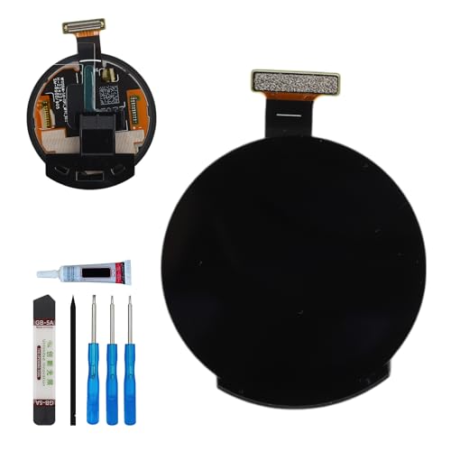 Vvsialeek LCD-Touchscreen-Digitizer für Galaxy-Watch 5 SM-R900, 40 mm, mit technischem Reparaturwerkzeug-Set, Fingerabdruck-Funktion von Vvsialeek